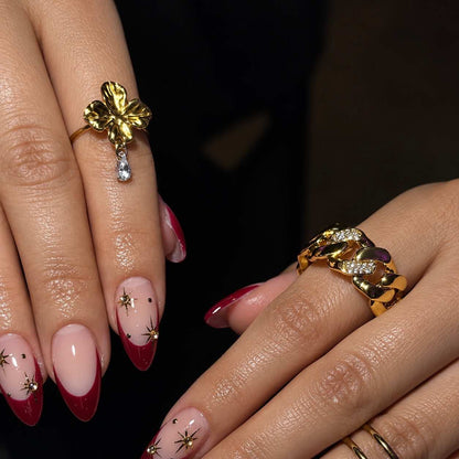 Fleur Drop Ring