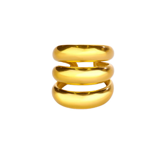Golden Trio Ring