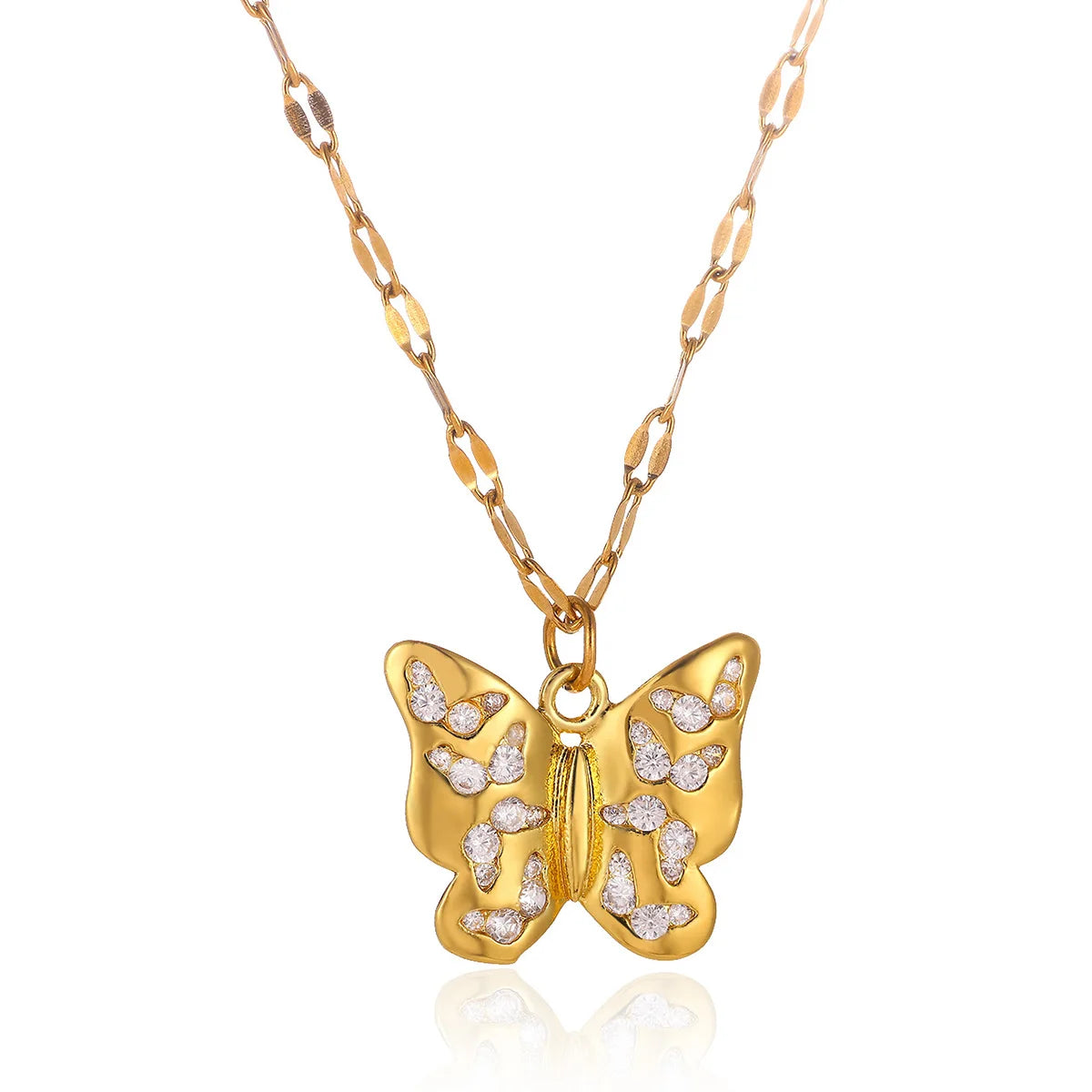Golden Flutter Necklace