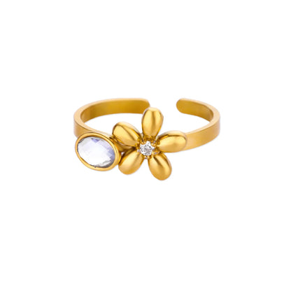 Golden Bloom Ring