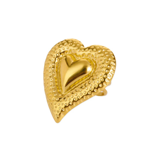 Bold Heart Ring