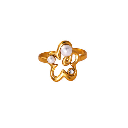 Dewdrop Blossom Ring