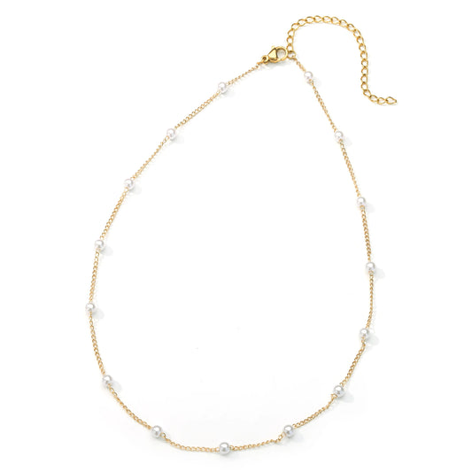 Pearl Beaded Necklace