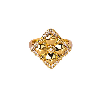 Velvet Flower Ring