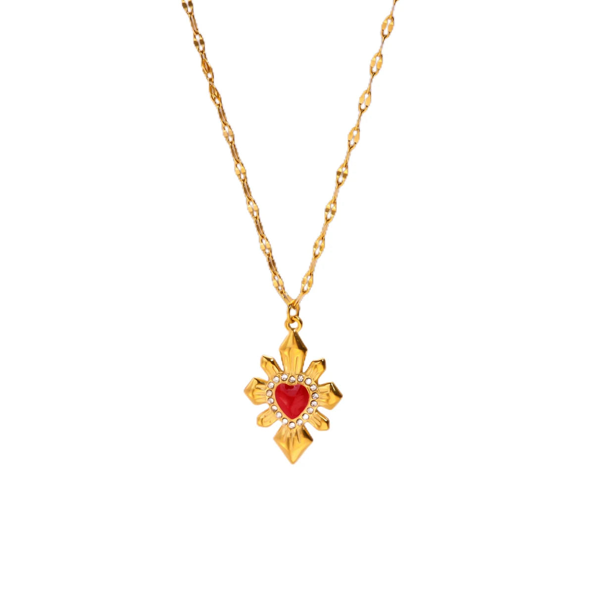 Red Heart Necklace