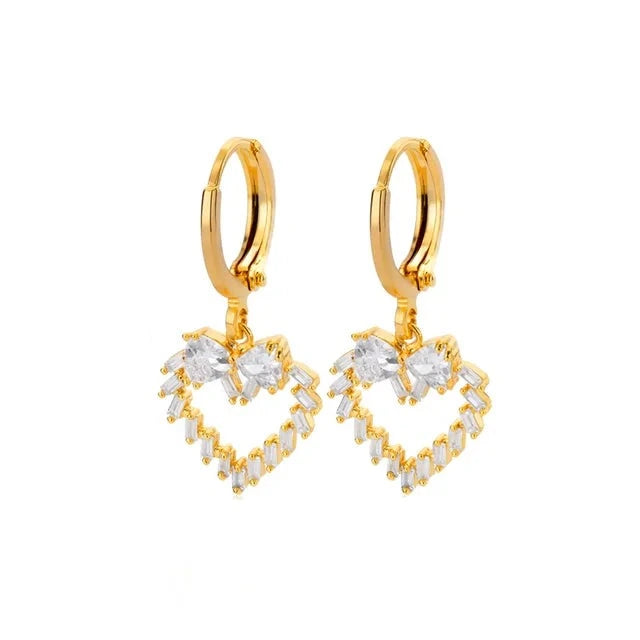 Sweetheart Earrings  The Chic Women.