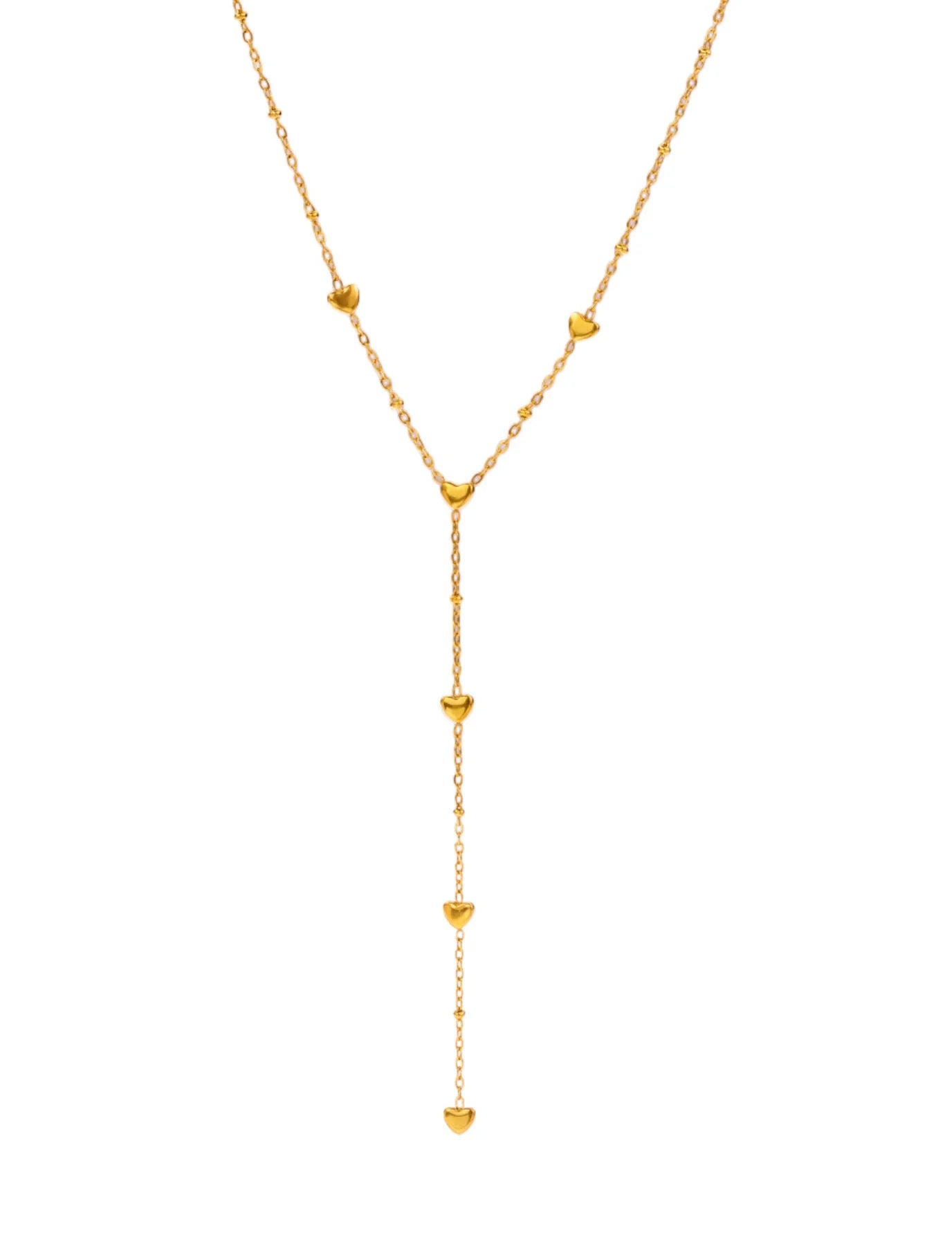 Falling Hearts Necklace