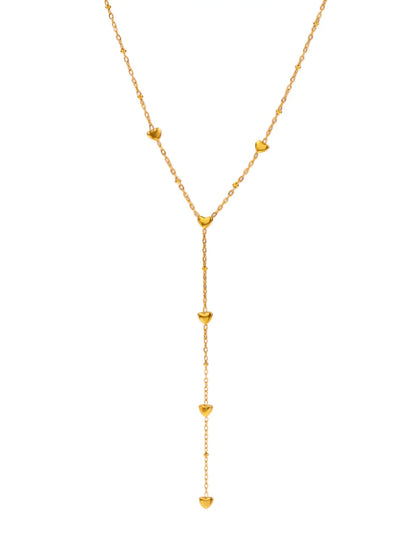 Falling Hearts Necklace