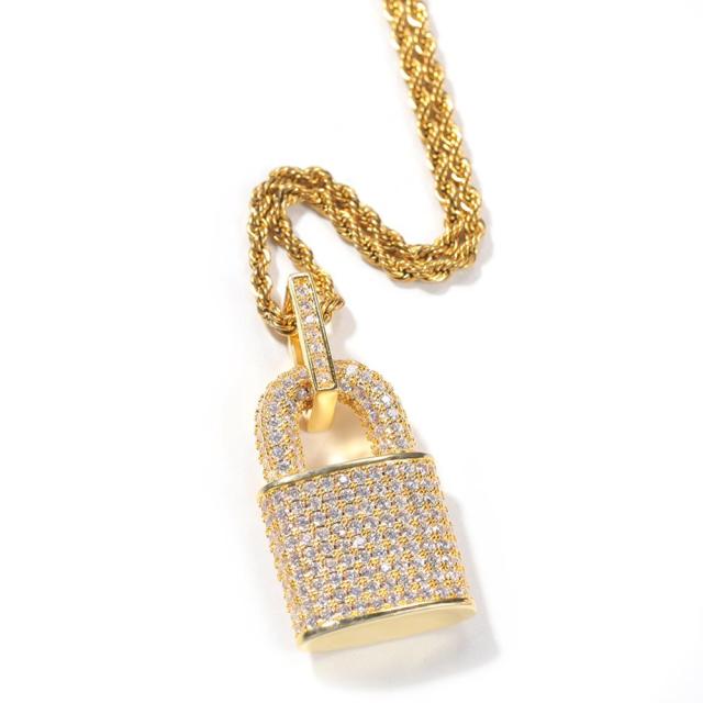 Luxe Padlock Necklace